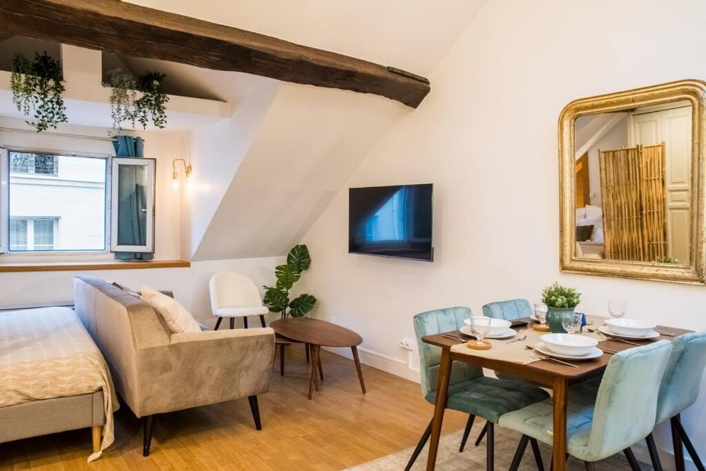 Spacious Studio In Paris Hyper Center - Smart Tv & Wifi - 4P エクステリア 写真