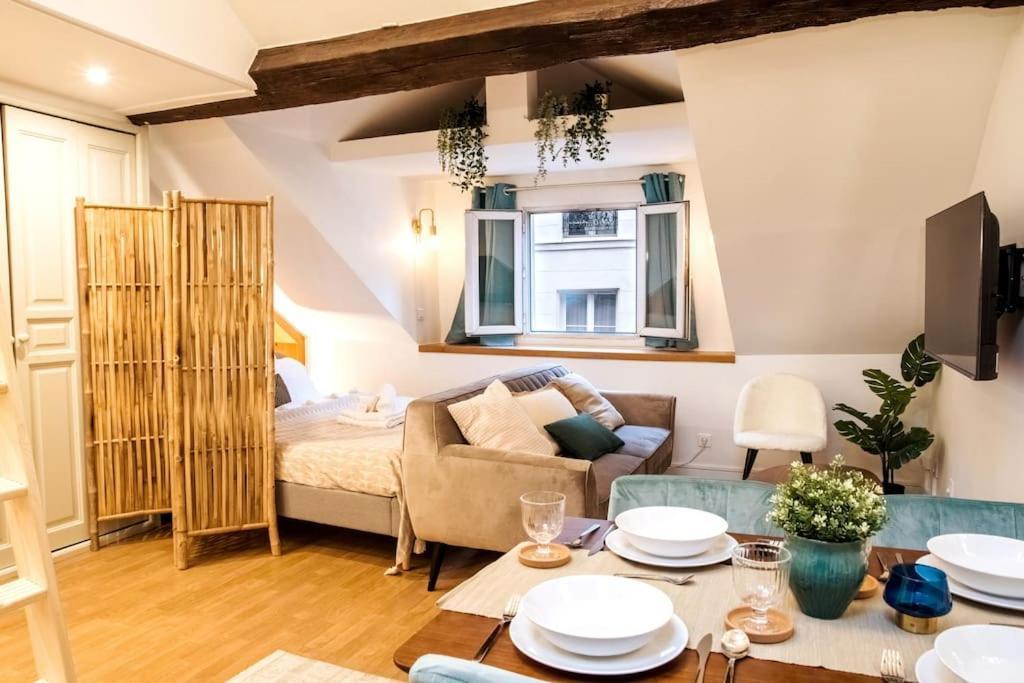 Spacious Studio In Paris Hyper Center - Smart Tv & Wifi - 4P エクステリア 写真